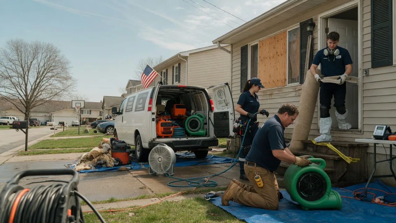 Water Damage Restoration in Centralia, MO near me